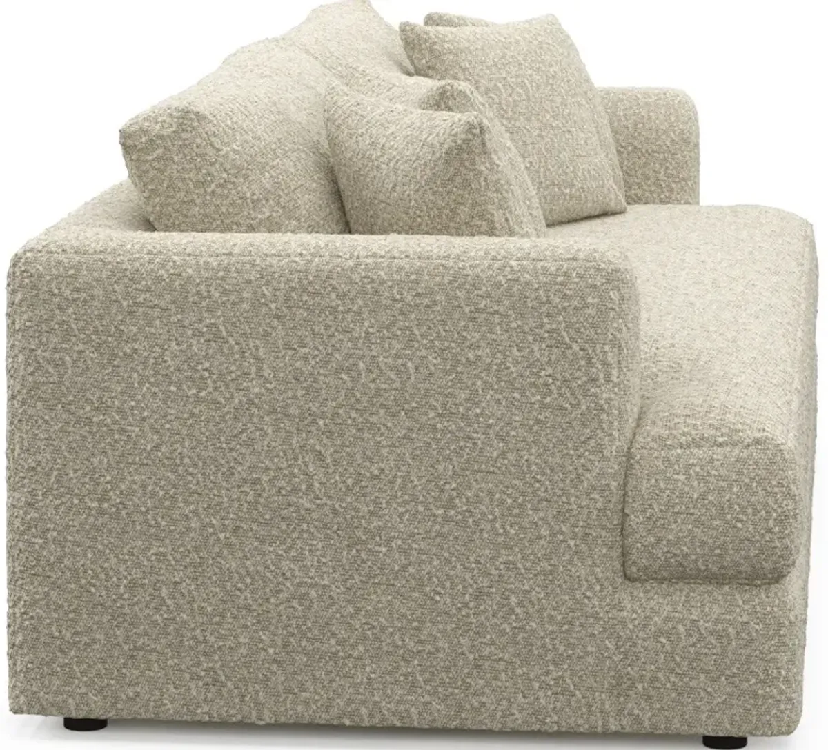 Ridley Hybrid Comfort Sofa, Loveseat, and Chair Set - Bloke Cotton