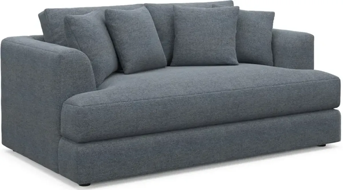 Ridley Foam Comfort Loveseat - Bridger Navy