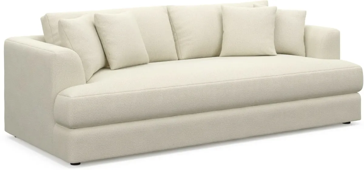 Ridley Foam Comfort Sofa and Loveseat Set - Fincher Ivory