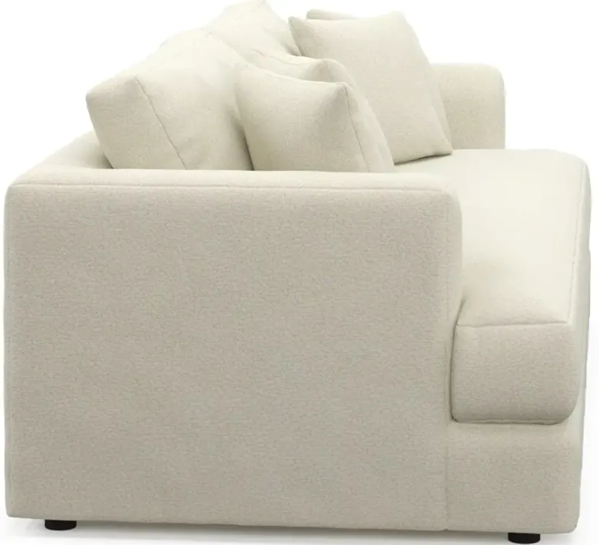 Ridley Foam Comfort Sofa and Loveseat Set - Fincher Ivory