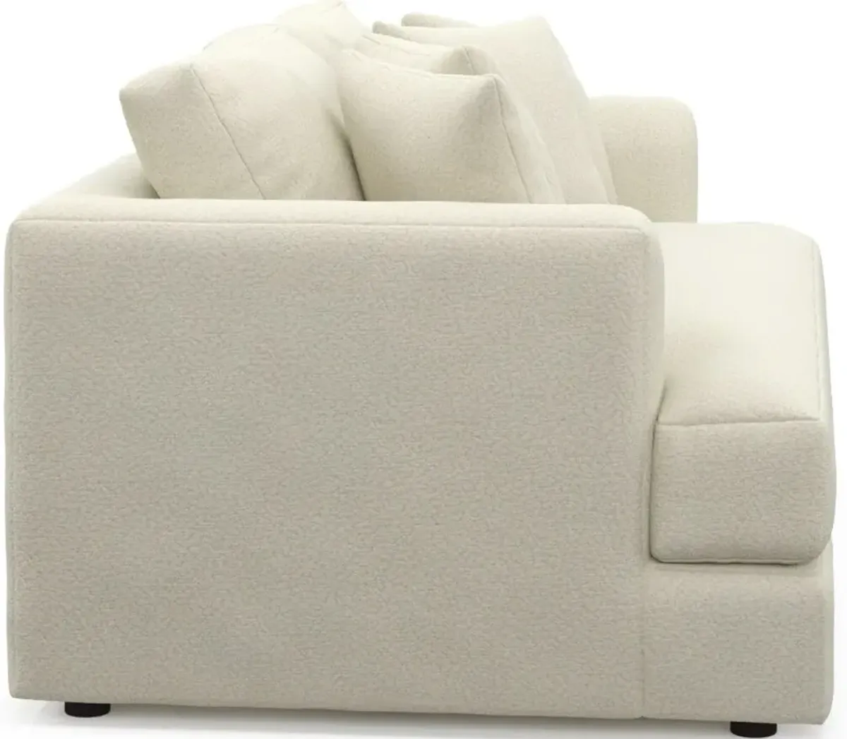 Ridley Foam Comfort Sofa and Loveseat Set - Fincher Ivory