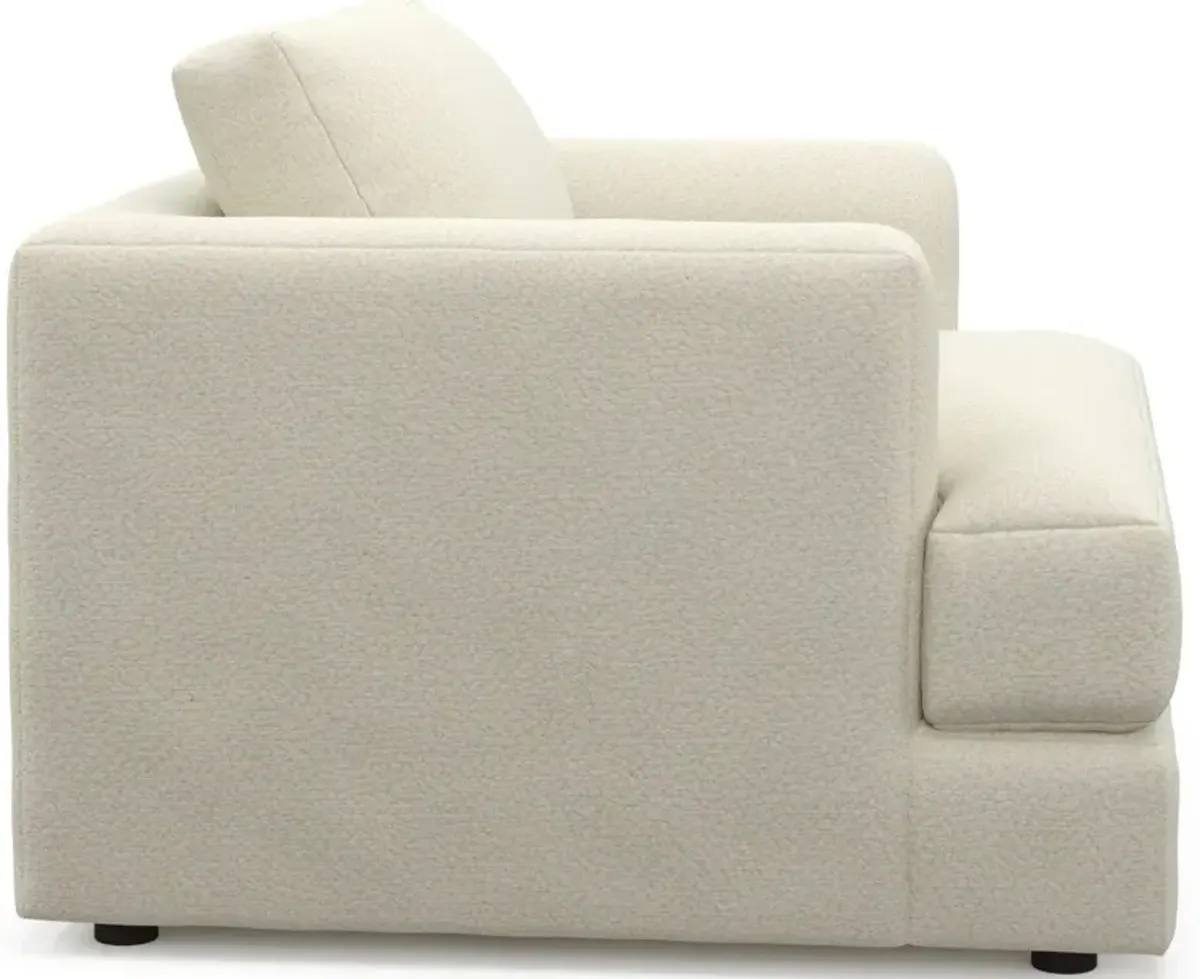 Ridley Foam Comfort Sofa, Loveseat, and Chair Set - Fincher Ivory