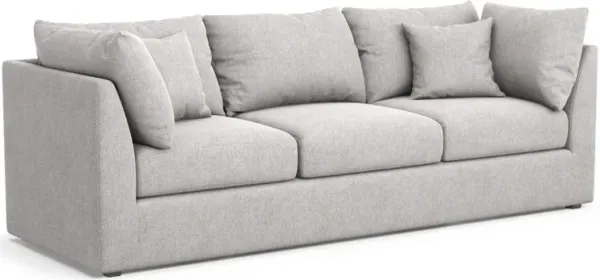 The Pitt Foam Comfort Sofa - Burmese Granite