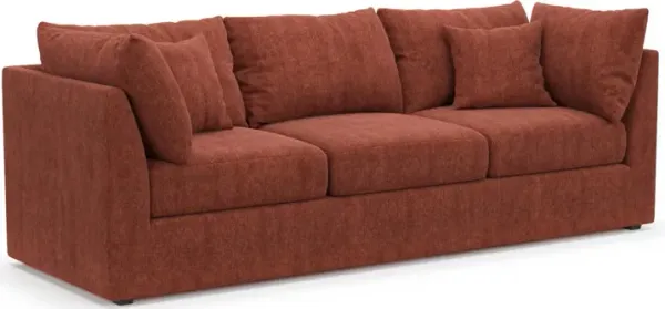 The Pitt Foam Comfort Sofa - Contessa Paprika