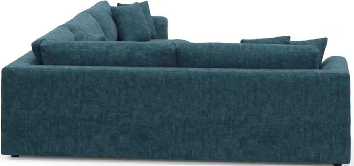 Ridley Foam Comfort 2-Piece Sectional with Right-Facing Sofa - Argo Tropic