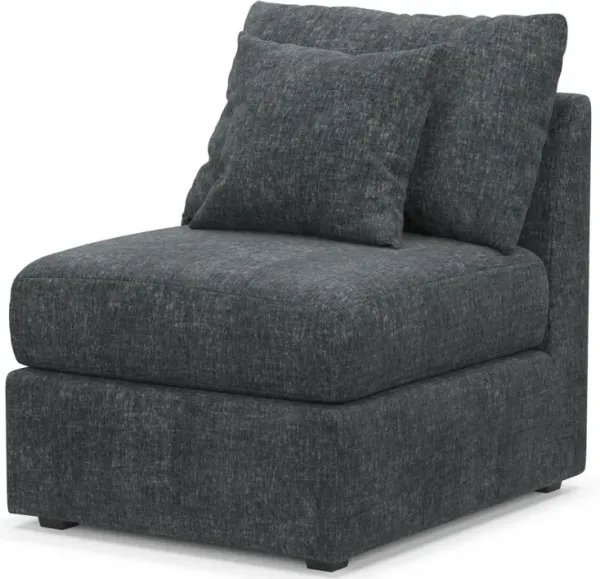 The Pitt Foam Comfort Armless Chair - Contessa Shadow