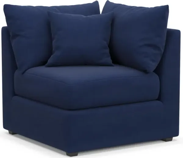The Pitt Foam Comfort Corner Chair - Abington Indigo