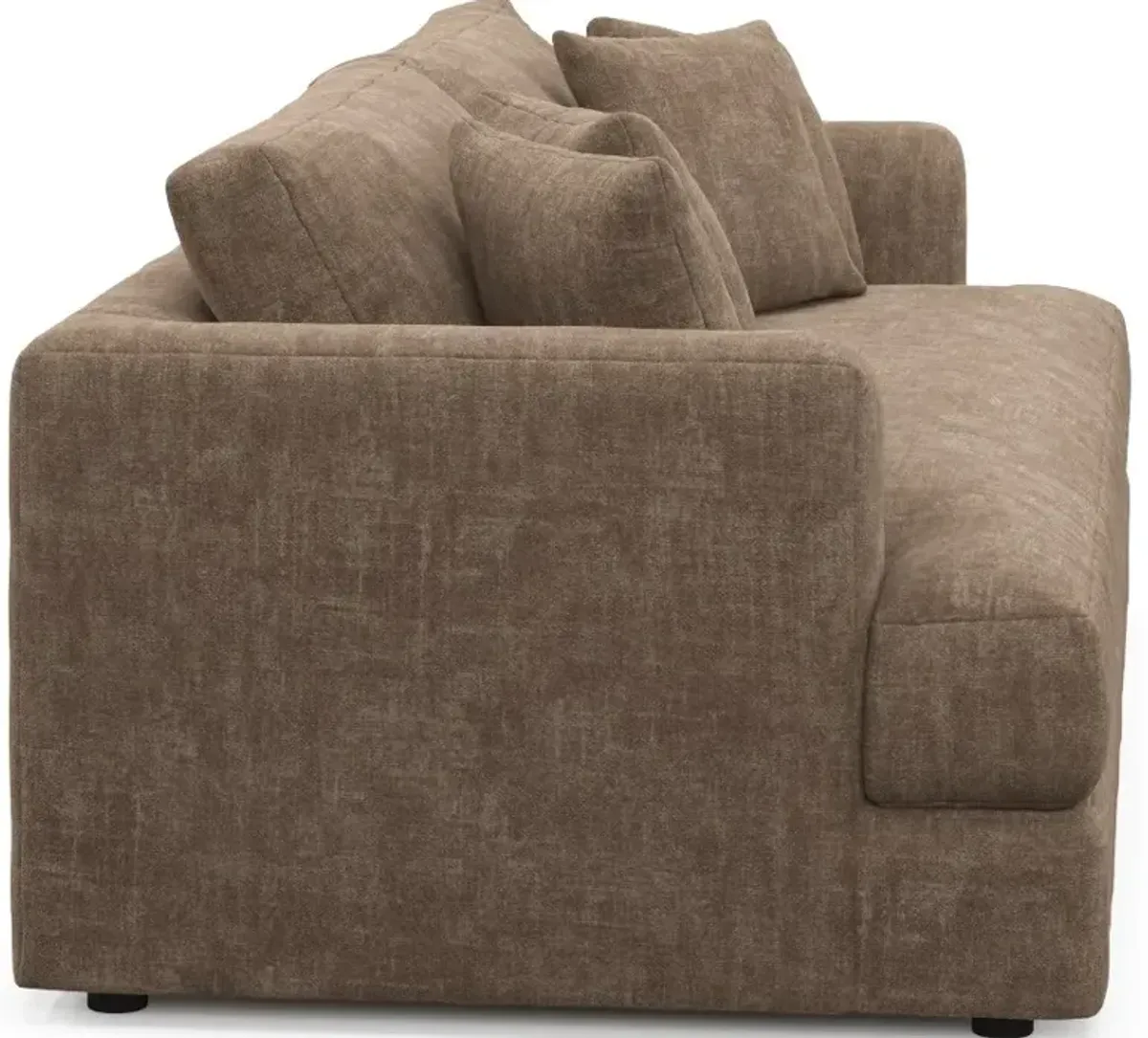 Ridley Hybrid Comfort Sofa and Loveseat Set - Argo Java