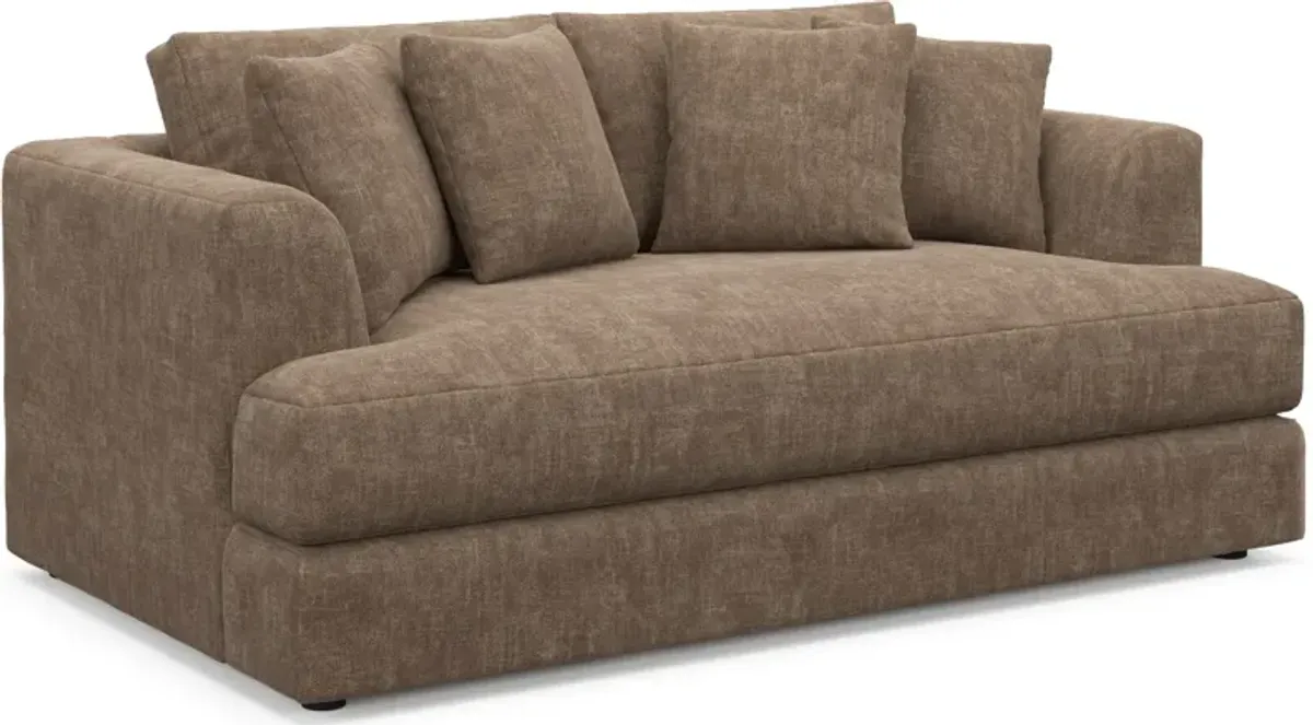 Ridley Hybrid Comfort Sofa and Loveseat Set - Argo Java