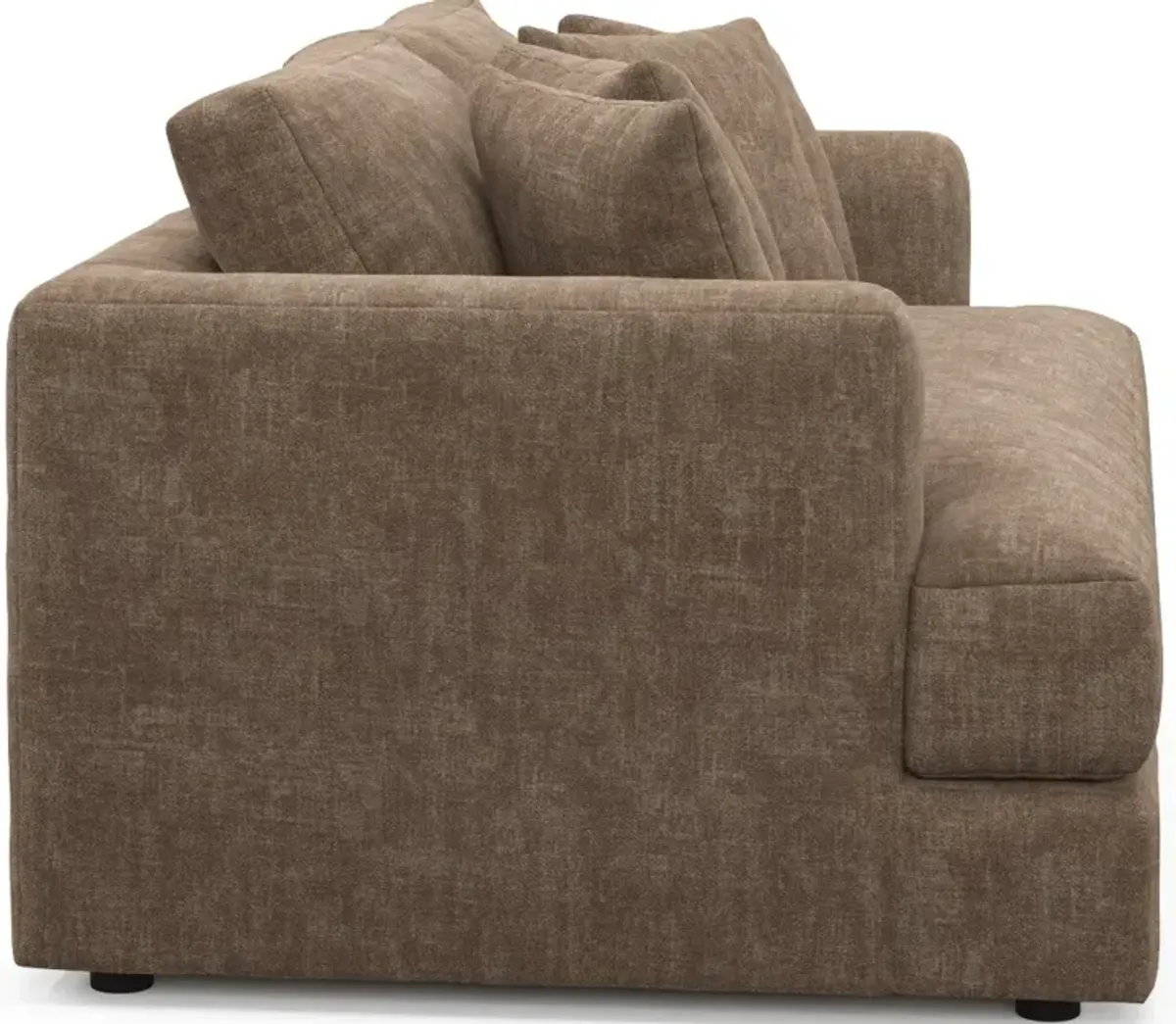 Ridley Hybrid Comfort Sofa and Loveseat Set - Argo Java