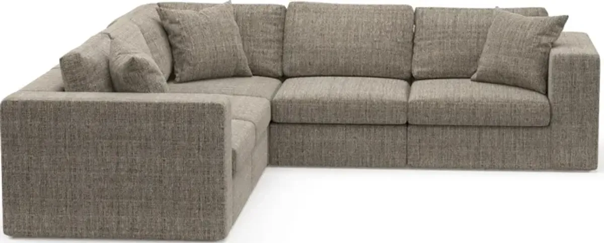 Collin Hybrid Comfort 5-Piece Sectional - Mason Flint