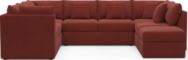 The Pitt Foam Comfort Sectional - Bloke Brick