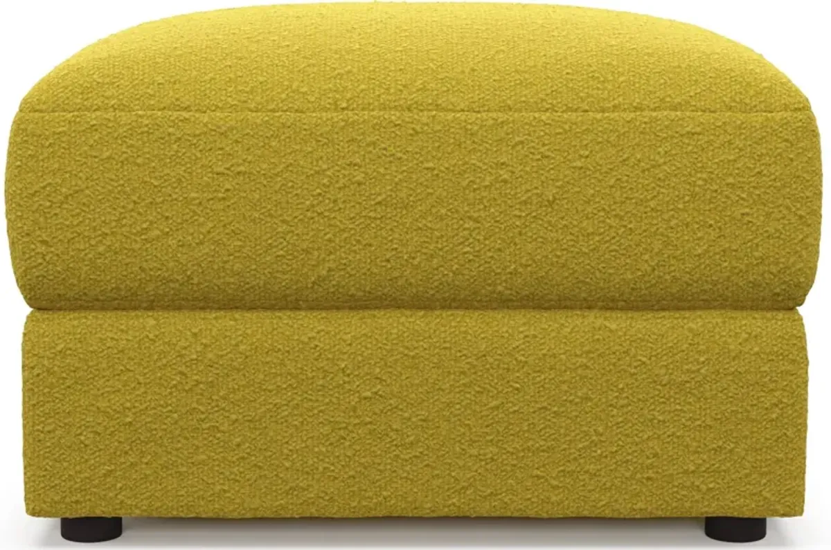 Ridley Foam Comfort Ottoman - Bloke Goldenrod