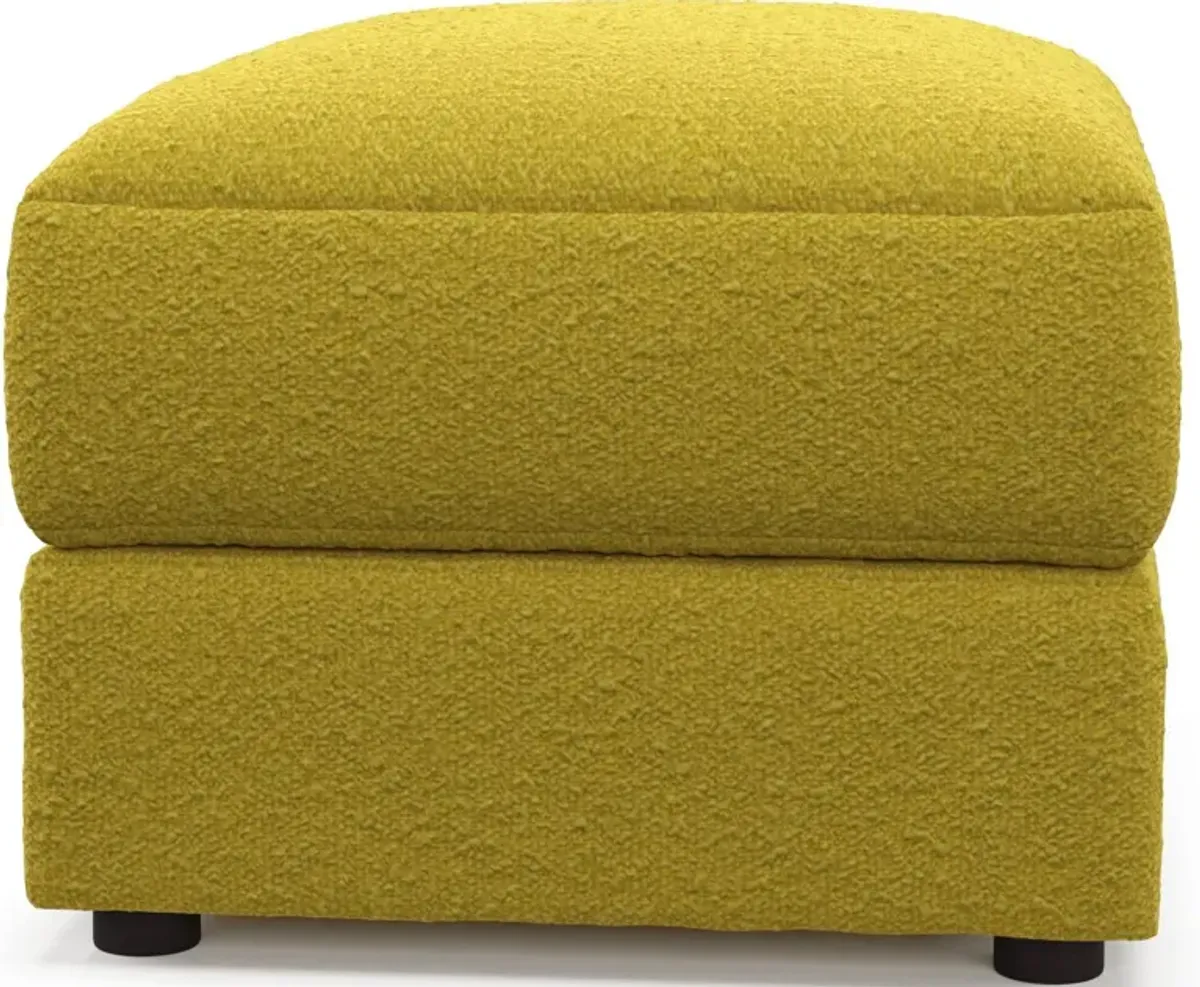 Ridley Foam Comfort Ottoman - Bloke Goldenrod