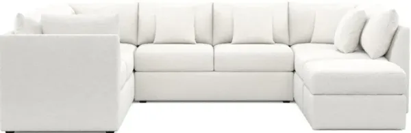 The Pitt Foam Comfort Sectional - Bloke Snow