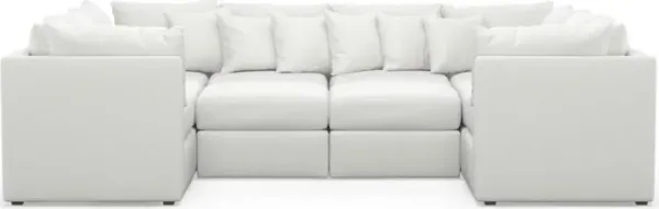 The Pitt Foam Comfort Sectional - Contessa Vanilla