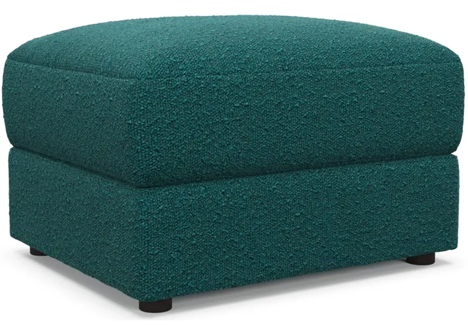 Ridley Hybrid Comfort Ottoman - Bloke Peacock