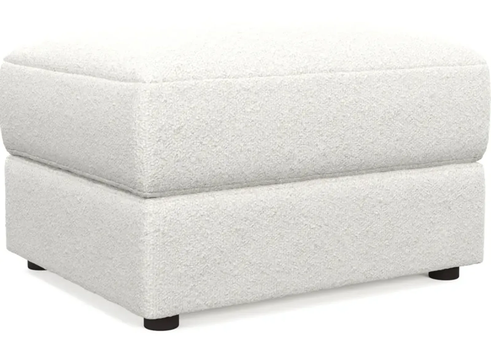 Ridley Hybrid Comfort Ottoman - Bloke Snow