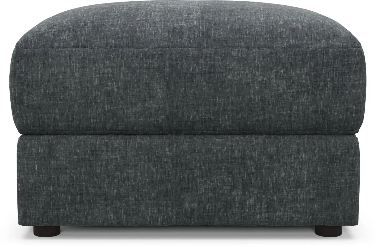 Ridley Foam Comfort Sofa, Loveseat, Chair, and Ottoman Set - Contessa Shadow