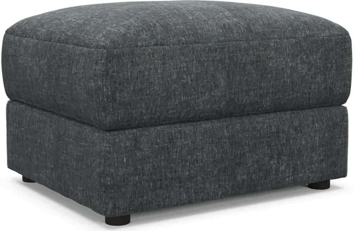 Ridley Foam Comfort Sofa, Loveseat, Chair, and Ottoman Set - Contessa Shadow