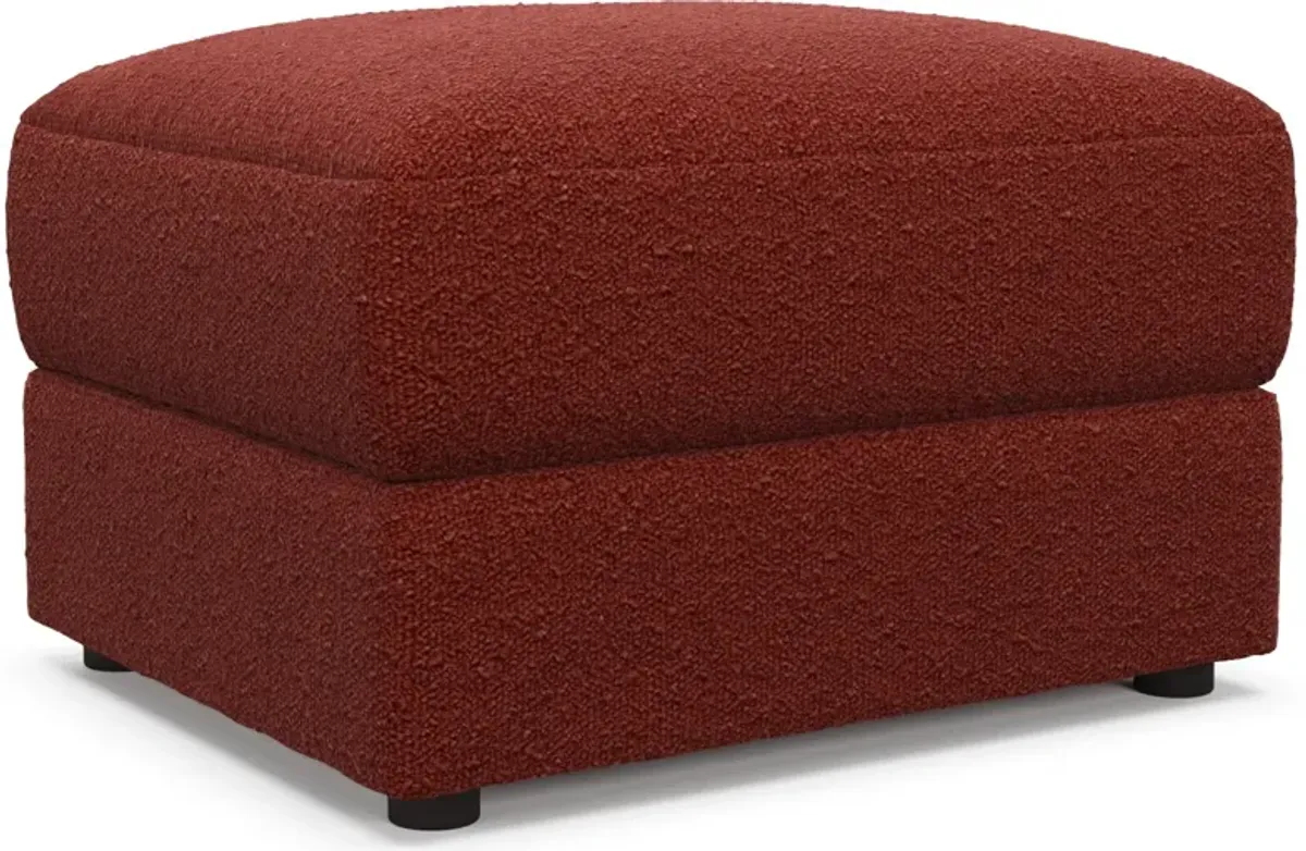 Ridley Foam Comfort Sofa, Loveseat, Chair, and Ottoman Set - Bloke Brick