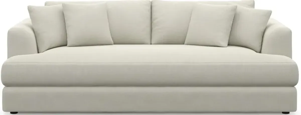 Ridley Foam Comfort Sofa, Loveseat, Chair, and Ottoman Set - Anders Ivory