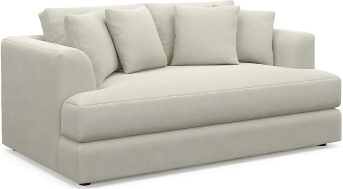 Ridley Foam Comfort Sofa, Loveseat, Chair, and Ottoman Set - Anders Ivory