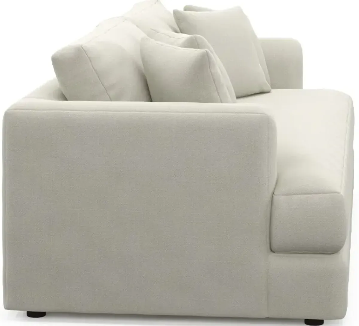 Ridley Foam Comfort Sofa, Loveseat, Chair, and Ottoman Set - Anders Ivory