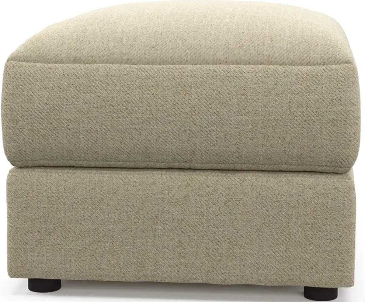 Ridley Foam Comfort Sofa, Loveseat, Chair, and Ottoman Set - Broderick Sand