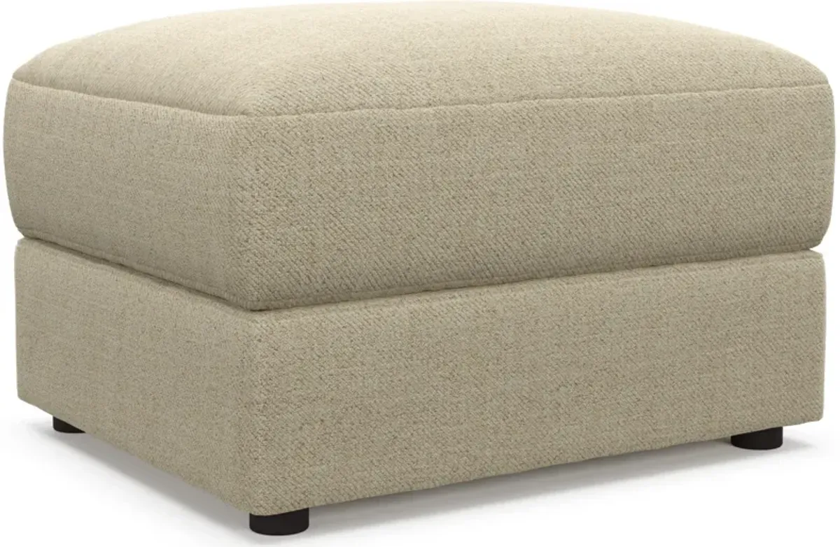 Ridley Foam Comfort Sofa, Loveseat, Chair, and Ottoman Set - Broderick Sand