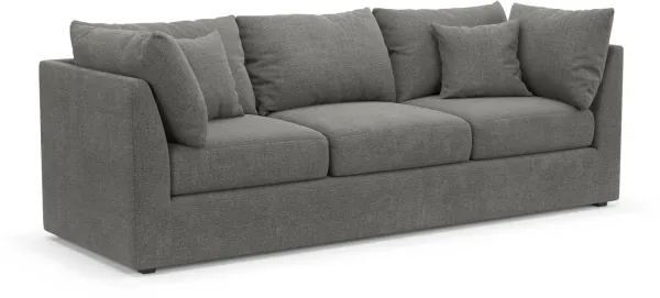 The Pitt Hybrid Comfort Sofa - Living Large Charcoal