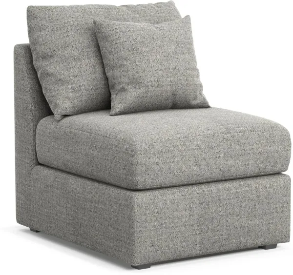 The Pitt Hybrid Comfort Armless Chair - Pandora Pepper