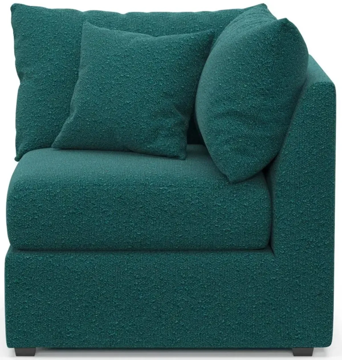 The Pitt Hybrid Comfort Corner Chair - Bloke Peacock