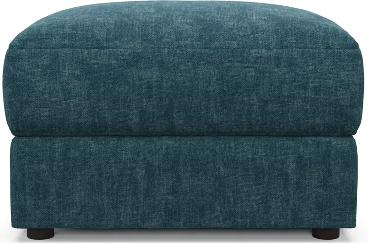 Ridley Hybrid Comfort Sofa, Loveseat, Chair, and Ottoman Set - Argo Tropic