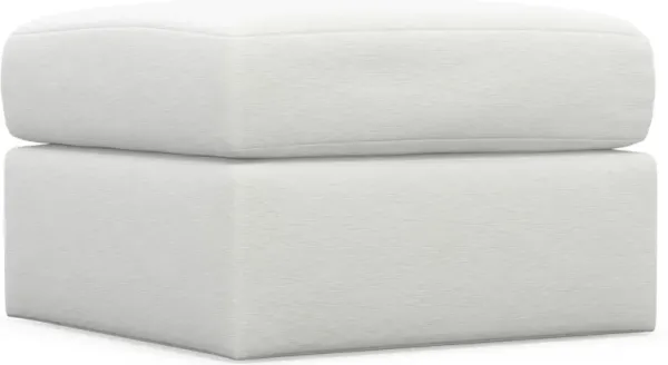 The Pitt Hybrid Comfort Ottoman - Contessa Vanilla