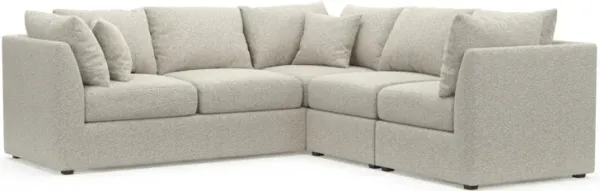 The Pitt Hybrid Comfort Sectional - Muse Stone