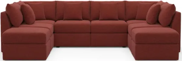 The Pitt Hybrid Comfort Sectional - Bloke Brick