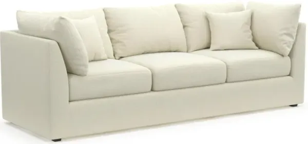 The Pitt Foam Comfort Sofa - Fincher Ivory