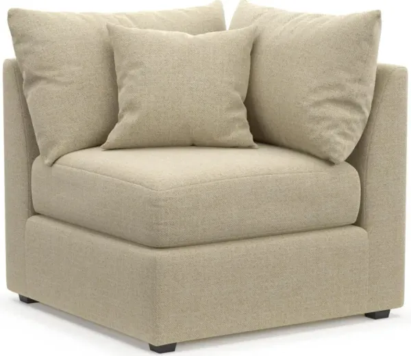 The Pitt Foam Comfort Corner Chair - Broderick Sand