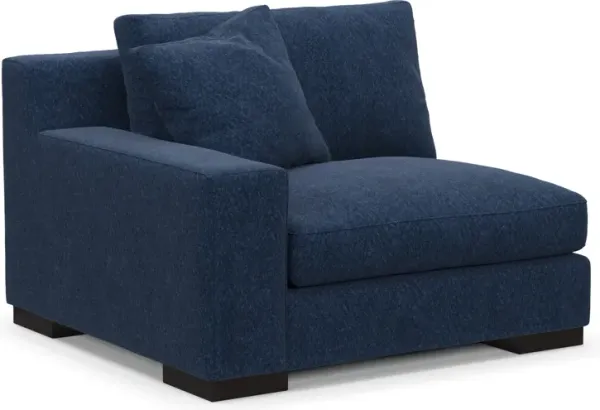 Bondi Foam Comfort Left-Facing Chair - Oslo Navy