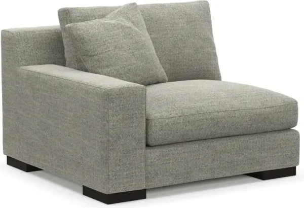 Bondi Foam Comfort Left-Facing Chair - Pandora Pepper