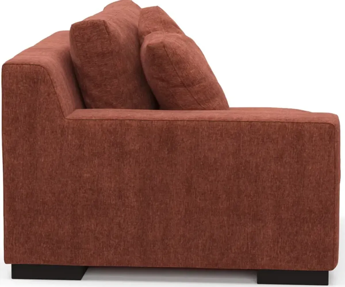 Bondi Foam Comfort Left-Facing Chair - Contessa Paprika