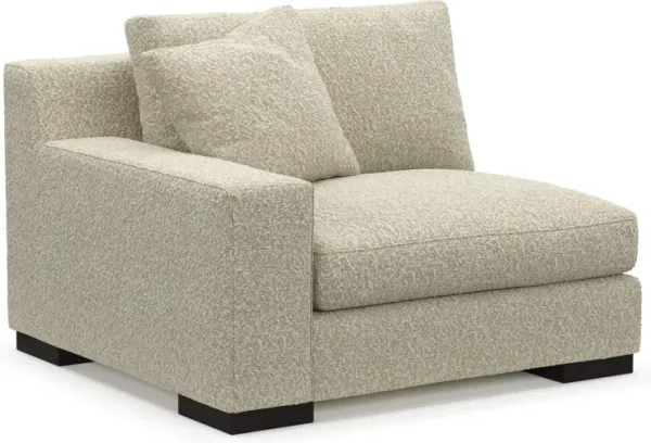 Bondi Foam Comfort Left-Facing Chair - Bloke Cotton