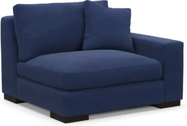 Bondi Foam Comfort Right-Facing Chair - Abington Indigo