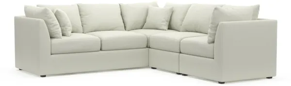 The Pitt Foam Comfort Sectional - Liv Arctic