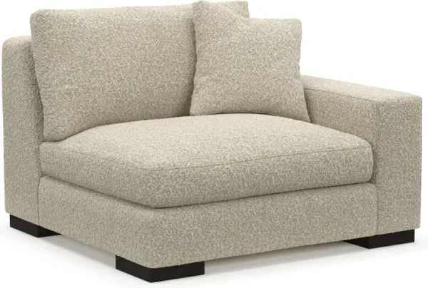 Bondi Foam Comfort Right-Facing Chair - Bloke Cotton