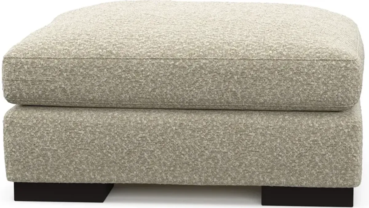 Bondi Foam Comfort Ottoman - Bloke Cotton