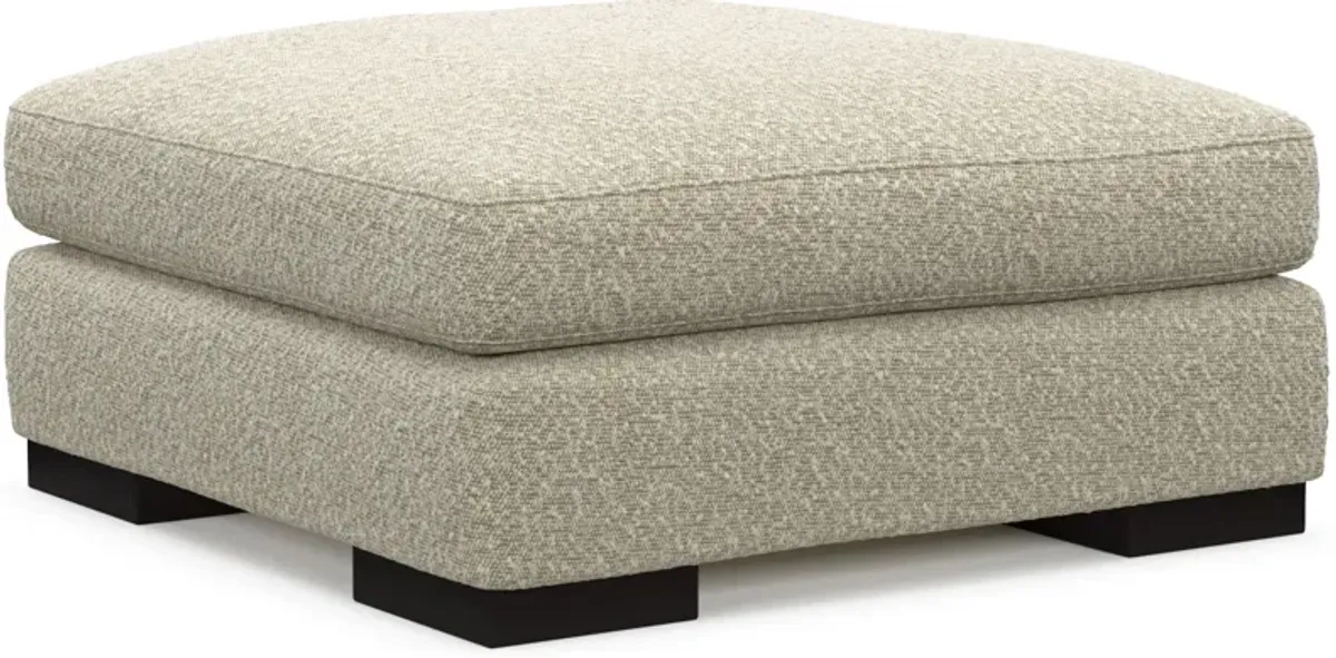 Bondi Foam Comfort Ottoman - Bloke Cotton