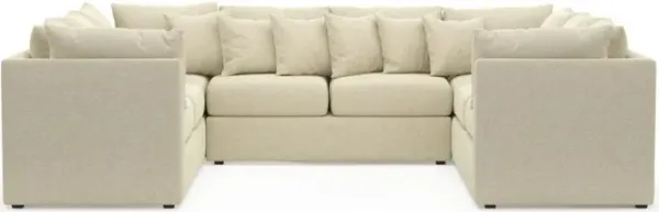 The Pitt Foam Comfort Sectional - Bridger Shell
