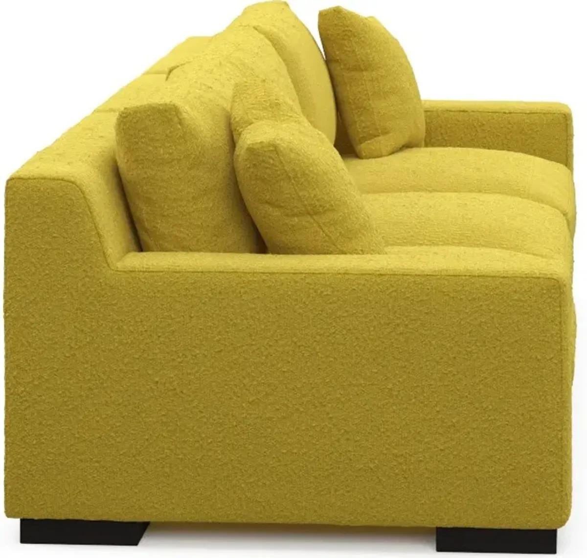 Bondi Foam Comfort 3-Piece Sofa - Bloke Goldenrod